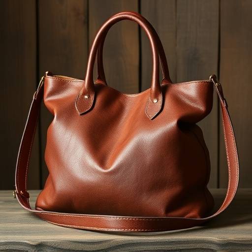 Borsa in pelle conciata al vegetale, realizzata a mano a Firenze