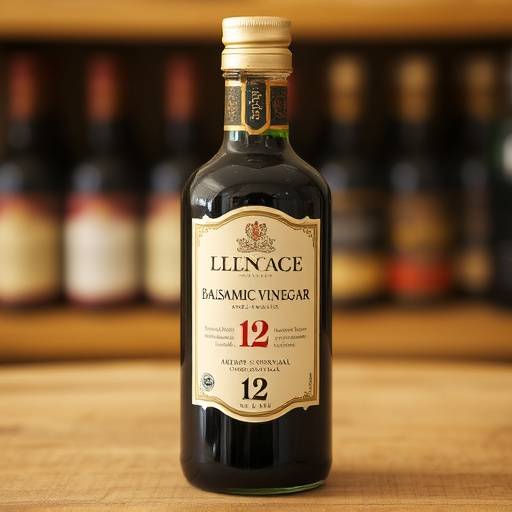 Bottiglia di aceto balsamico tradizionale di Modena DOP, invecchiato 12 anni