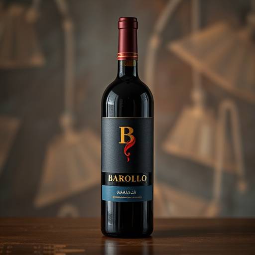 Bottiglia di Barolo, vino piemontese