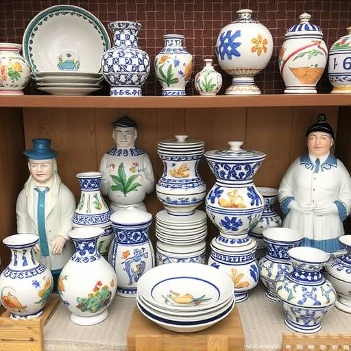 Ceramica artistica di Caltagirone dipinta a mano con motivi tradizionali