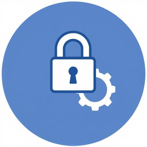 Icona che rappresenta la raccolta dati con un lucchetto e un ingranaggio