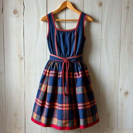 Immagine di un vestito fatto a mano da un artigiano locale