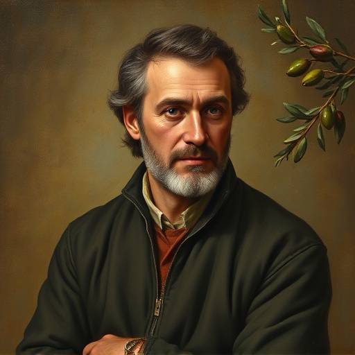 Ritratto di Giovanni Esposito, produttore di olio d'oliva