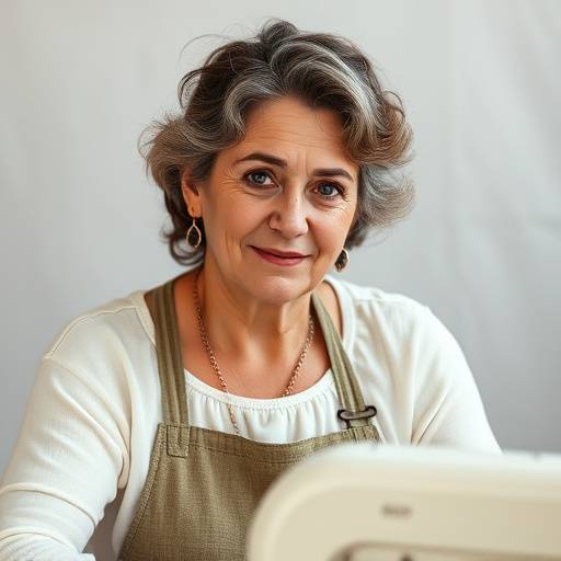 Ritratto di Lucia Russo, sarta