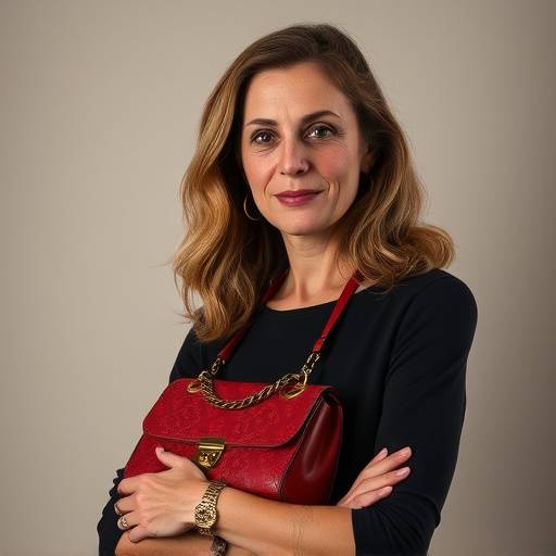 Ritratto di Martina Ferrari, designer di borse