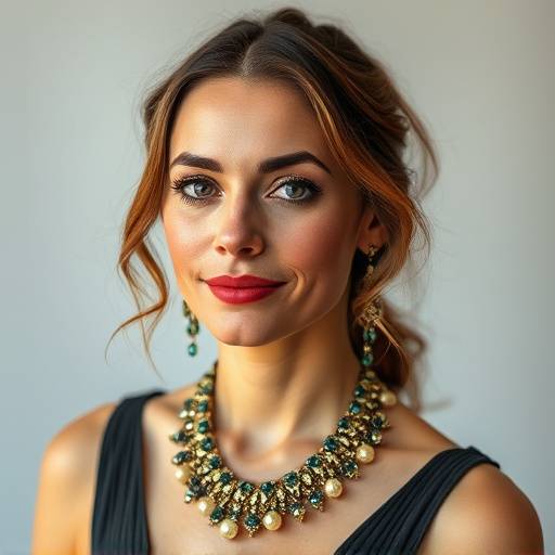 Ritratto di Sofia Colombo, creatrice di gioielli